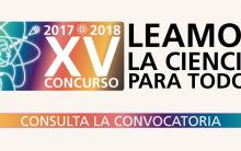 Concurso "Leamos la Ciencia para Todos" 2017-2018