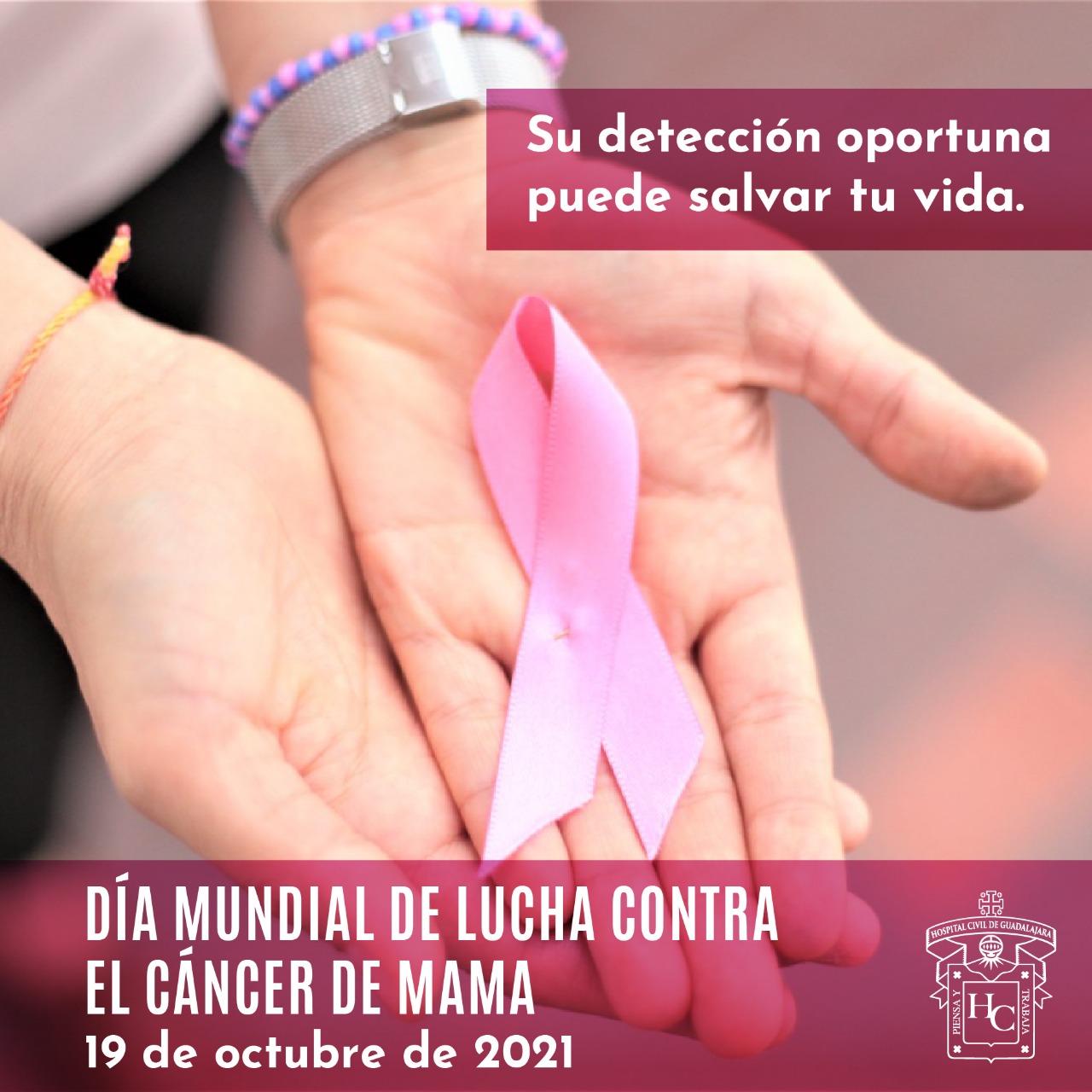 Invita Hospital Civil De Guadalajara A Fortalecer La Detección Temprana Del Cáncer De Mama 4454