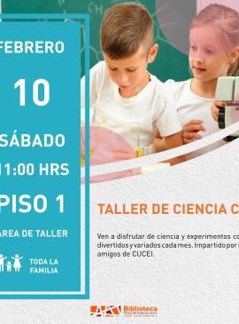 Taller de ciencia CUCEI.