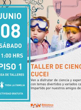 Taller de ciencia CUCEI.