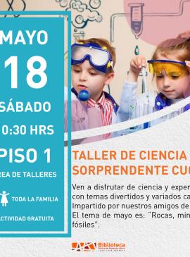 Taller de ciencia sorprendente CUCBA