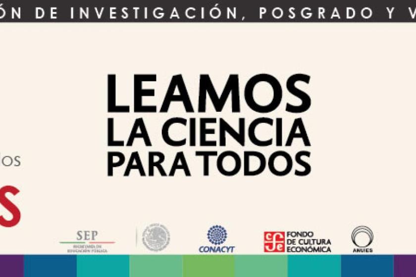 Ganadores del Concurso "Leamos la Ciencia para Todos" 2017-2018.