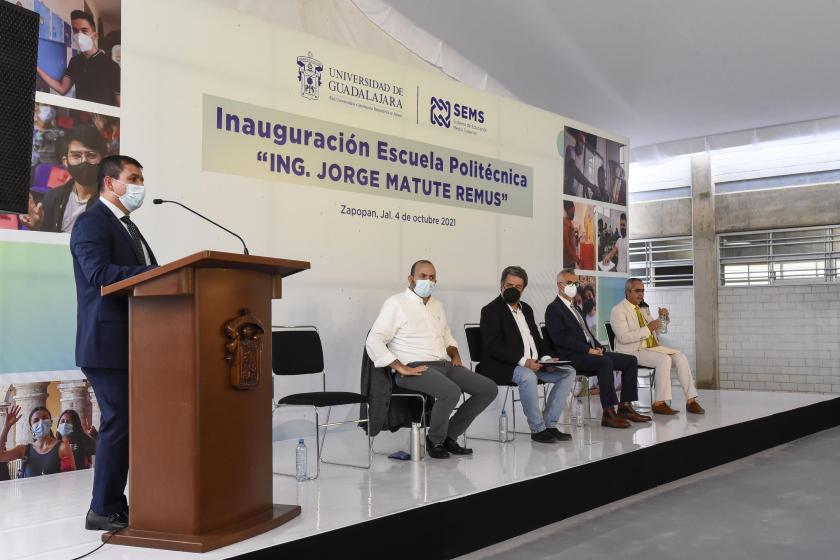 Inauguran Escuela Politécnica Ing. Jorge Matute Remus