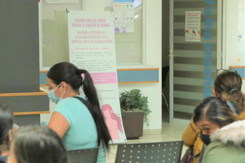 Invita Hospital Civil de Guadalajara a fortalecer la detección temprana del cáncer de mama
