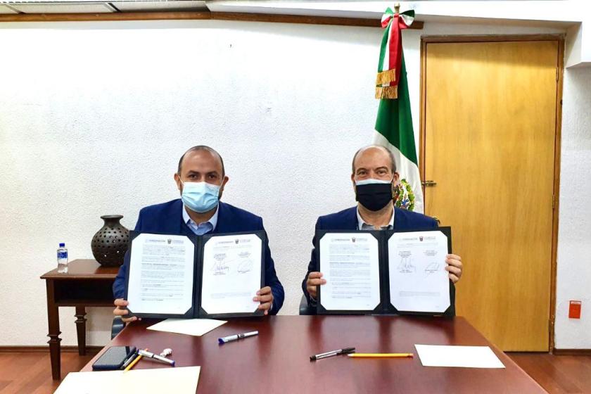 Firman acuerdo de colaboración UdeG y Registro Nacional de Población
