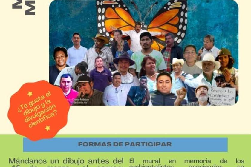 Preparan mural en CUCBA para honrar a ambientalistas asesinados