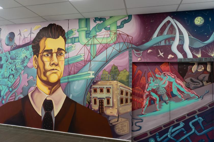 Mural “El ingeniero”