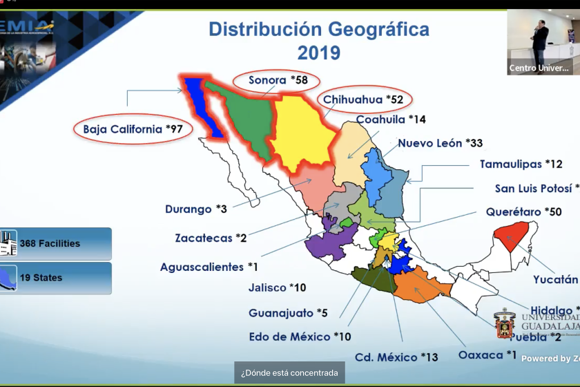 industria aeroespacial en México